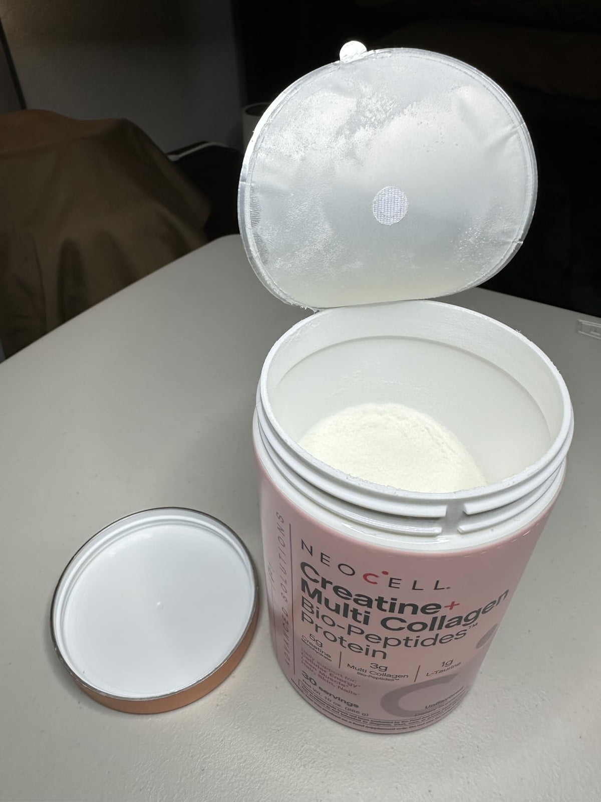 Creatina monohidratada + Multi Colágeno Bio-Péptido Protein + L-Taurine - Sin sabor 30 servicios