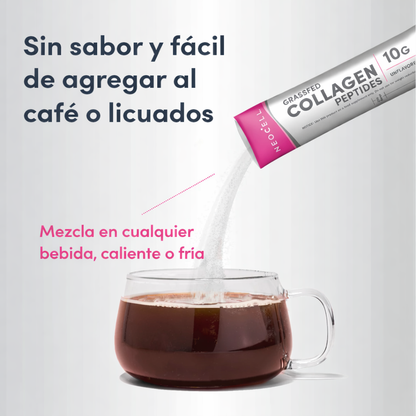 Colágeno Powder Péptidos (hidrolizado) 1 y 3 "Hair, Skin, Nails & Joints" 20 sobres de 10 gr. (sin sabor)