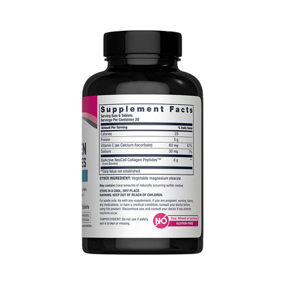 Pack 2 x Colágeno Péptidos hidrolizado + Vitamina C 6.000 mg | Tabletas