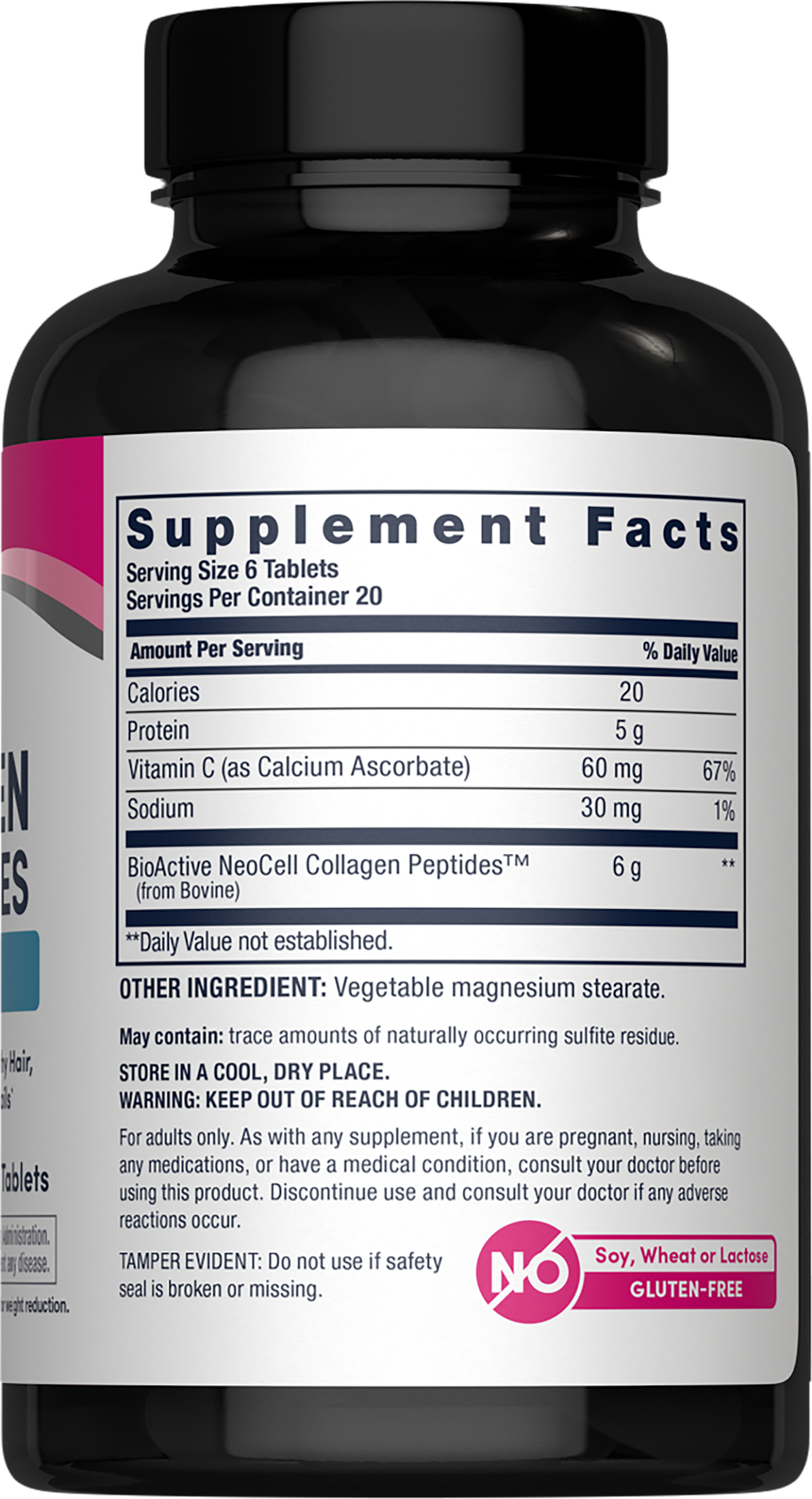 Pack 2 x Colágeno Péptidos hidrolizado + Vitamina C 6.000 mg | Tabletas