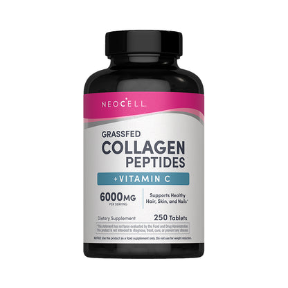 Pack 2 x Colágeno Péptidos hidrolizado + Vitamina C 6.000 mg | Tabletas