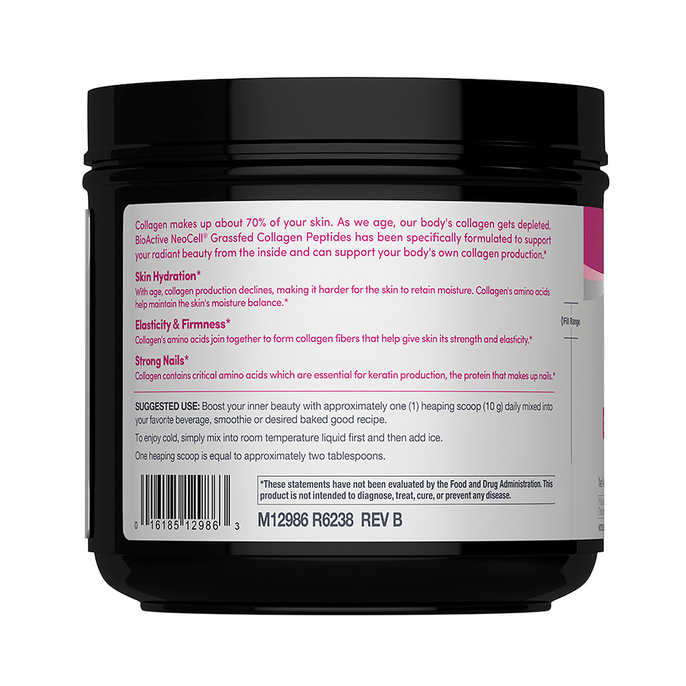 Colágeno Péptidos (hidrolizado) Grassfed Powder "Hair, Skin, Nails & Joint" | Polvo Sin sabor