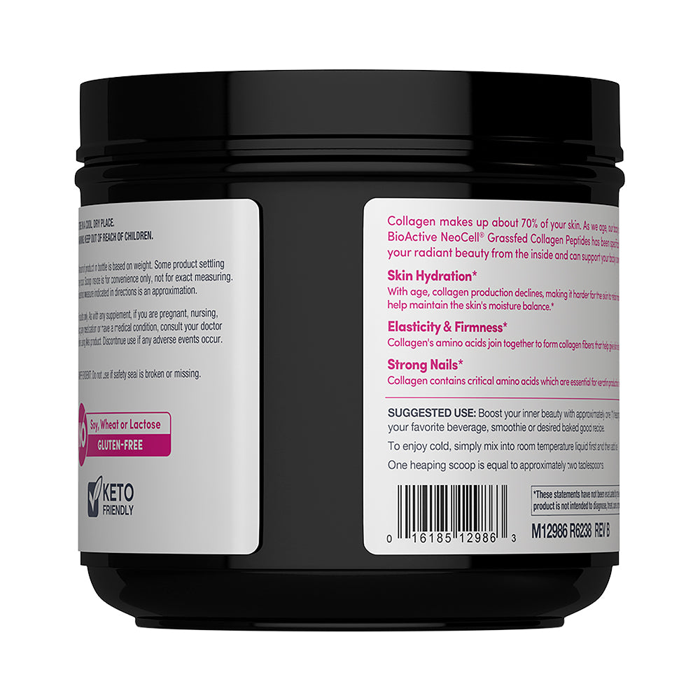 Colágeno Péptidos (hidrolizado) Grassfed Powder "Hair, Skin, Nails & Joint" | Polvo Sin sabor