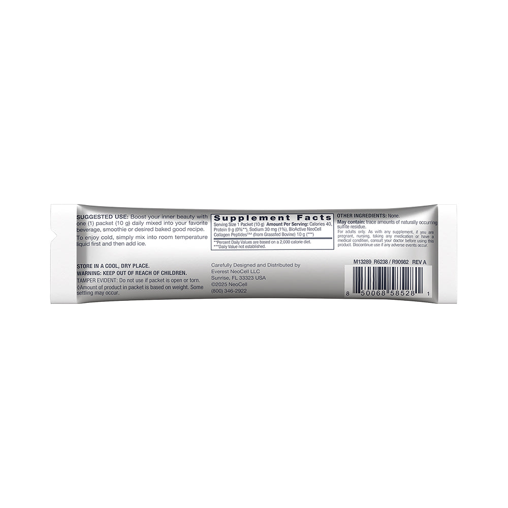 Colágeno Powder Péptidos (hidrolizado) 1 y 3 "Hair, Skin, Nails & Joints" 20 sobres de 10 gr. (sin sabor)
