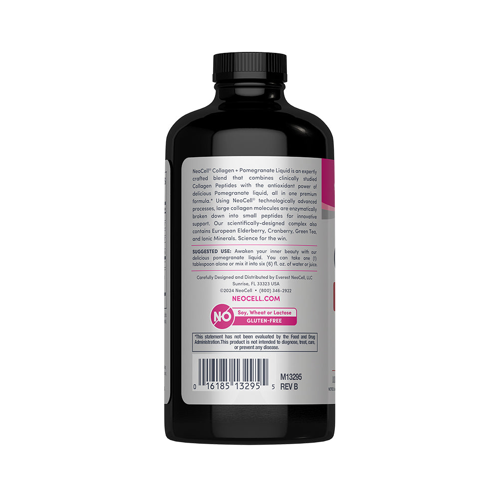 Colágeno Péptidos (hidrolizado) "Hair, Skin & Nails" 473 ml | Líquido sabor Granada