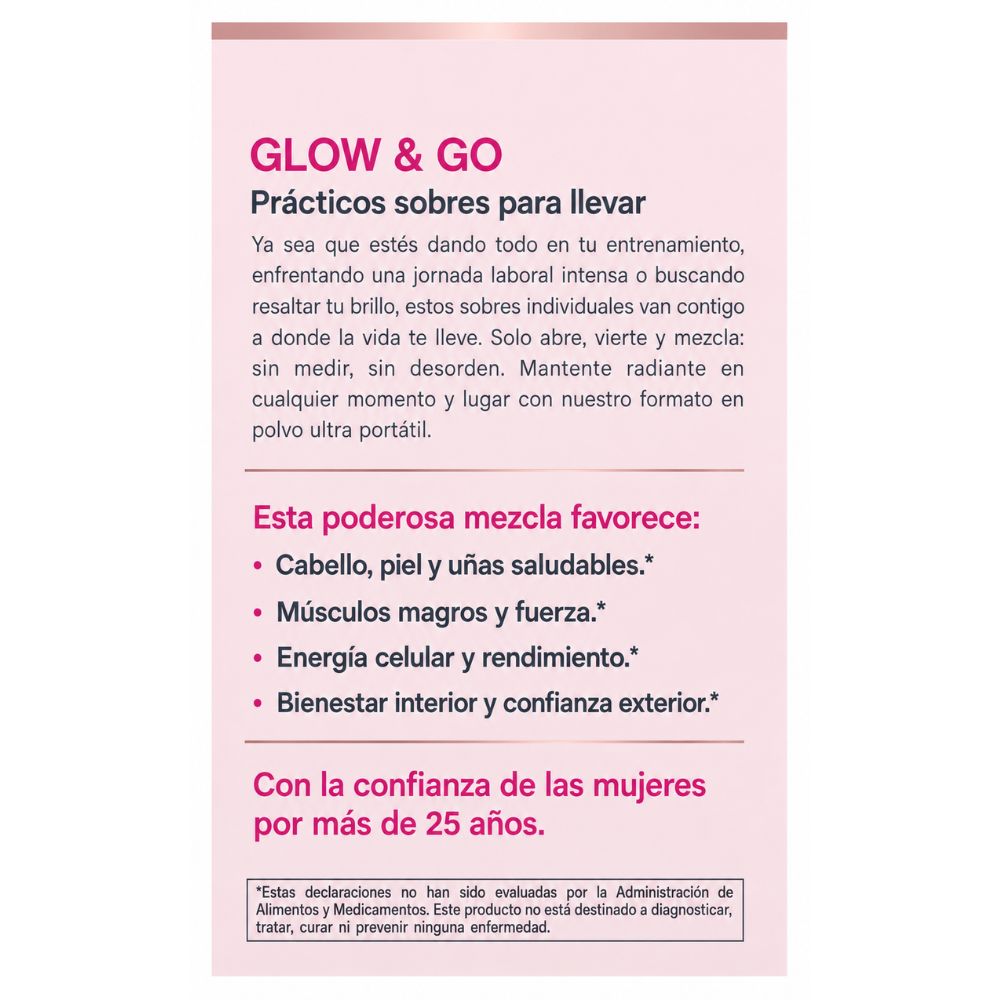 Sobres de Creatina monohidratada + Multi Colágeno Bio-Péptido Protein + L-Taurine - Sin sabor 20 sobres